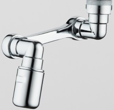 Faucet-type generator fitted to the basin-faucet arm adapter